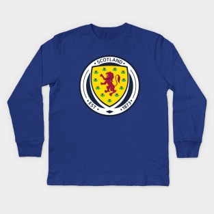 Scotland National Football Team Kids Long Sleeve T-Shirt